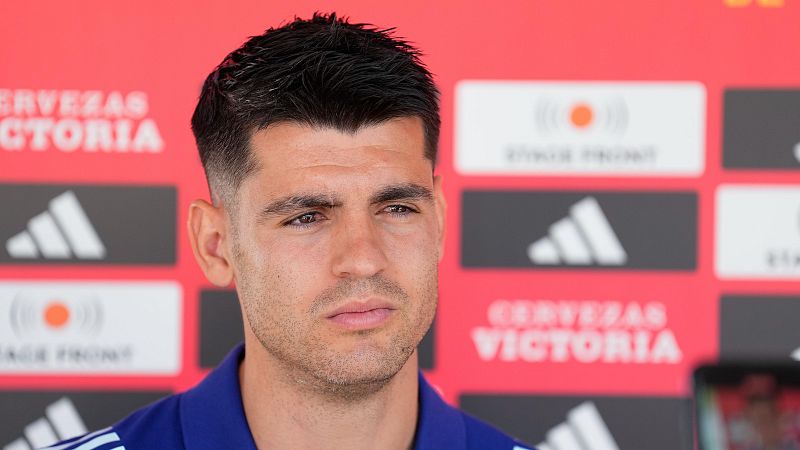 Morata, a RTVE: "El objetivo es el aspirar al máximo y el máximo es ganar la Eurocopa"