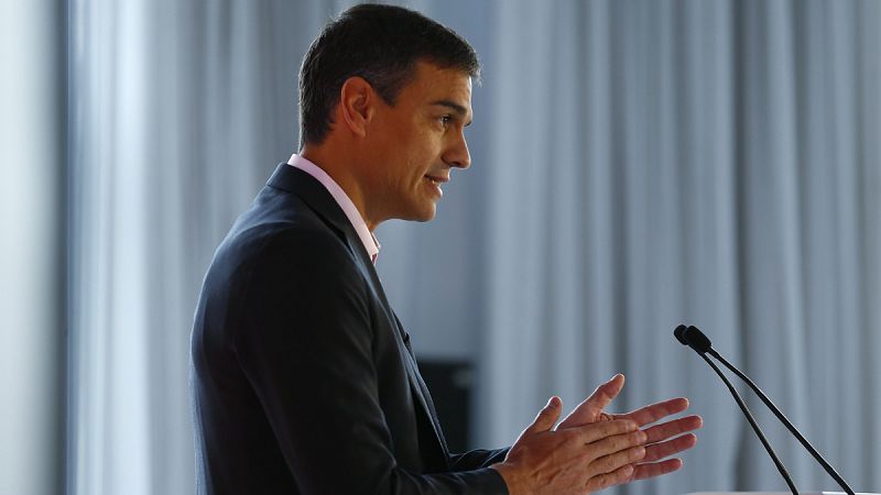 Sánchez a los independentistas: "Tienen todo el derecho a defender sus ideas, pero dentro de la legalidad"
