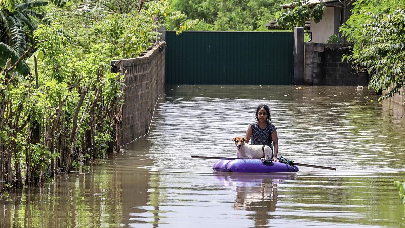Las graves inundaciones en Sri Lanka dejan ya 26 muertos y 41 heridos