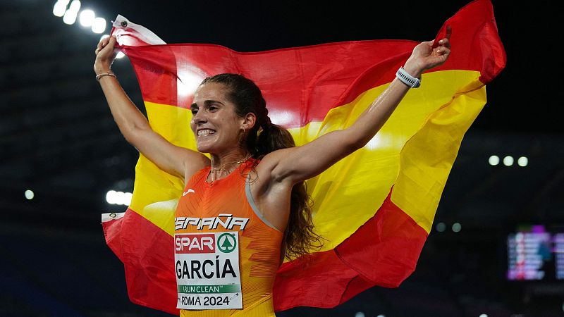 El bronce de Marta Garca endulza el 'chocolate' de la marcha en el Europeo de Roma