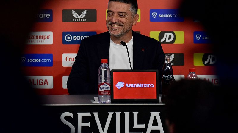 Garca Pimienta, en su presentacin: "Quiero que el aficionado del Sevilla est orgulloso de su equipo"