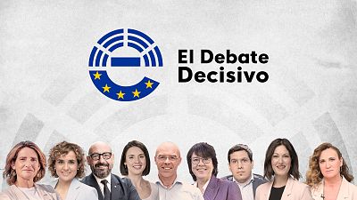 Los nueve representantes de los partidos a las elecciones europeas