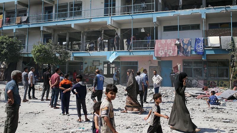 Guerra de Israel y Hamás en Gaza, en directo | Al menos 27 muertos en un ataque israelí contra una escuela de la UNRWA en Gaza