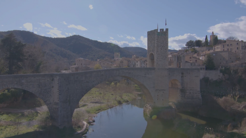 Aix s'ha transformat el Pont Vell de Besal al llarg del temps