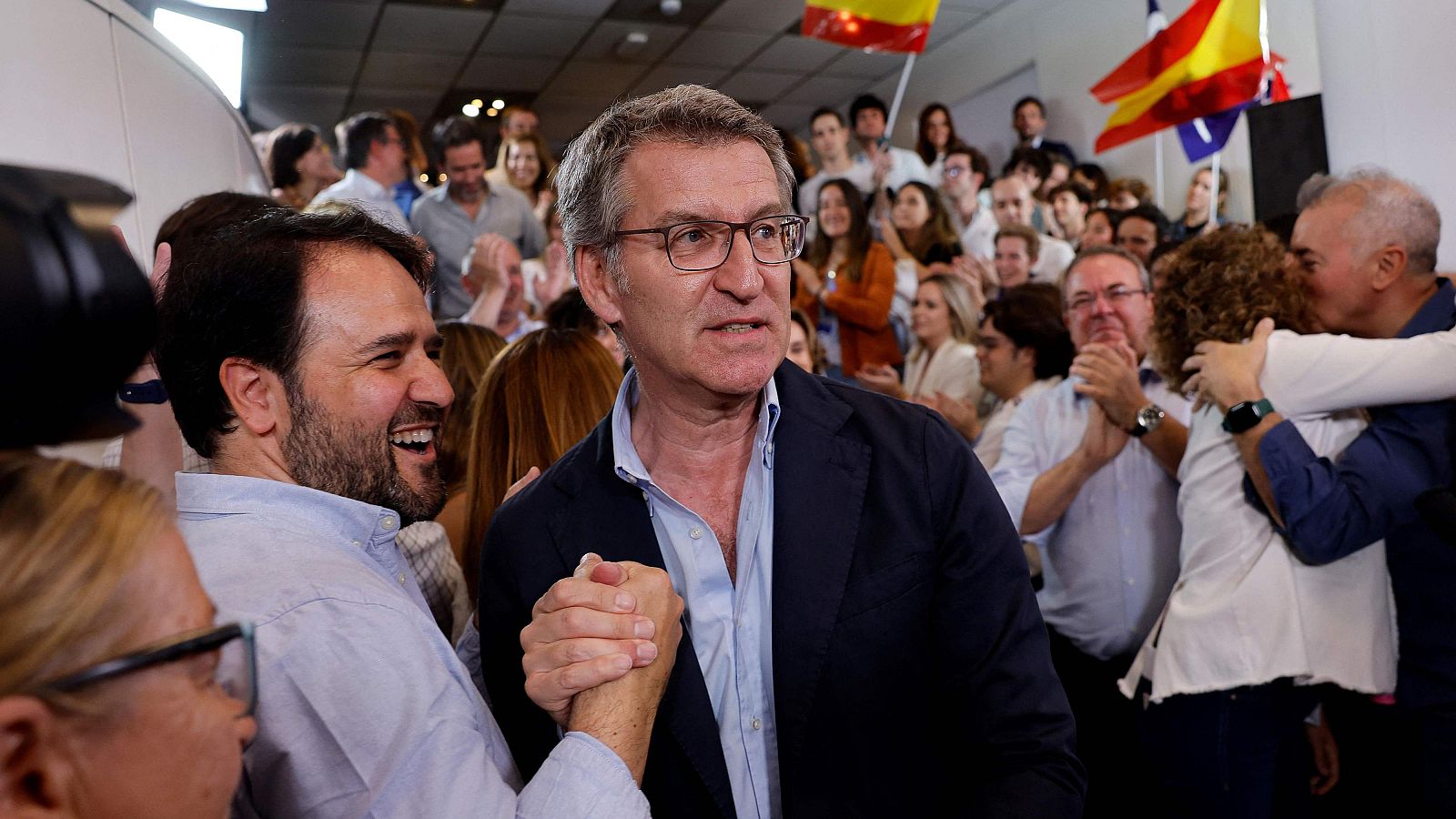 Elecciones europeas 2024 | Feijóo señala que el PP es el "único partido nacional que ha subido": "Estamos ante un nuevo ciclo" - Especiales informativos | Ver
