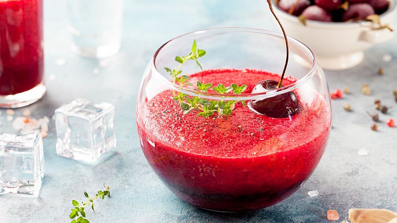 Receta de gazpacho de cereza: ¡fresquito y delicioso!