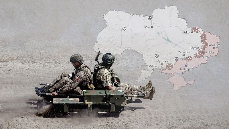 Los mapas de la semana 120ª de la guerra en Ucrania