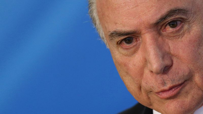 El Supremo brasileño abre una nueva investigación contra Michel Temer