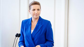 Dinamarca: la primera ministra sufre un "latigazo cervical leve"