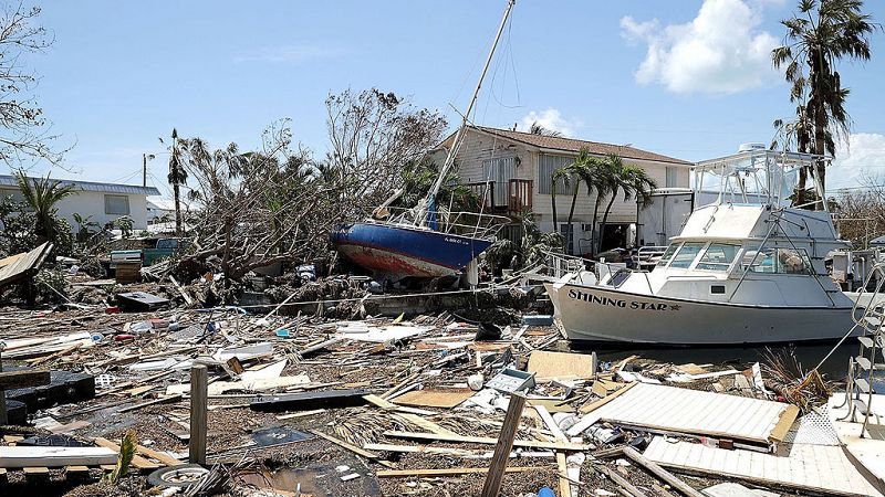 Irma ha destruido el 25% de las viviendas de Los Cayos a su paso por Florida
