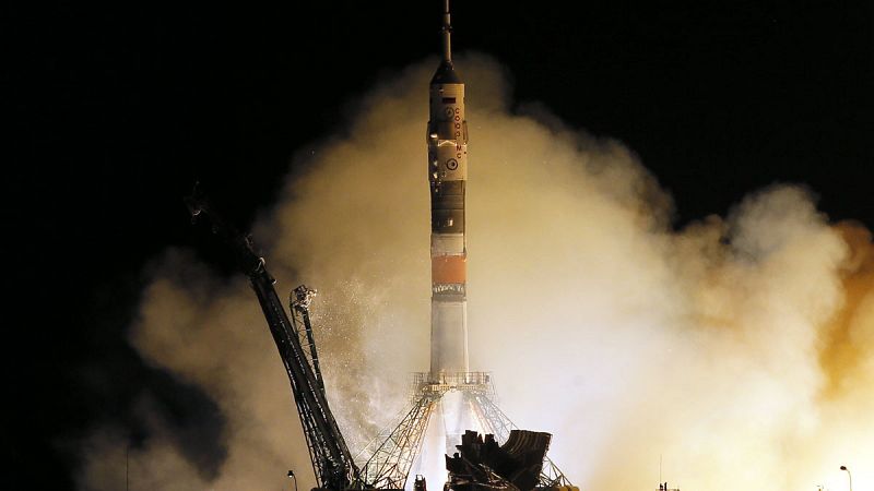 La nave tripulada rusa Soyuz MS-06 se acopla con éxito a la Estación Espacial Internacional