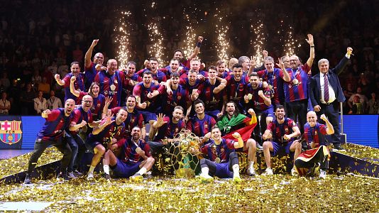 El FC Barcelona de balonmano gana su 12 Champions