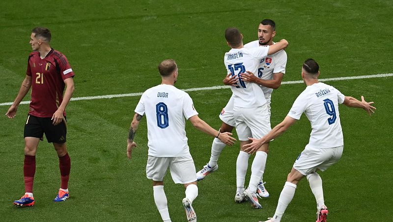 Eslovaquia ahoga a Bélgica y da la primera sorpresa de la Eurocopa
