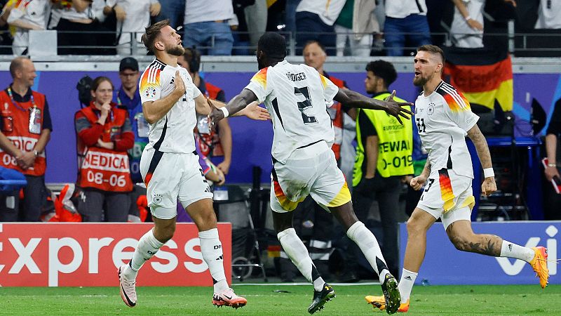 Suiza 1-1 Alemania: Fullkrug salva un conformista empate para Alemania y Suiza