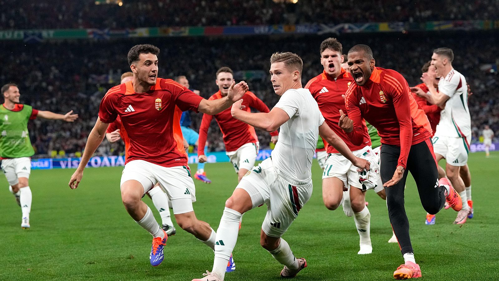 Gol de Csoboth (100') Escocia - Hungría (0-1) | Eurocopa 2024 - Eurocopa | Ver