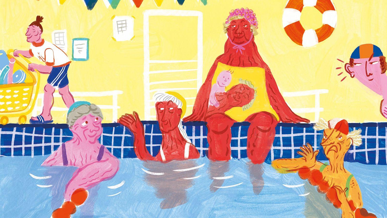'Aguagim', la contagiosa vitalidad de un grupo de ancianas unidas por la natacin