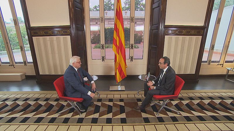 Josep Rull, president del Parlament de Catalunya, a 'Aquí parlem'