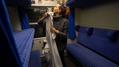 Los trenes nocturnos vuelven a estar de moda en Europa, pero no en Espaa