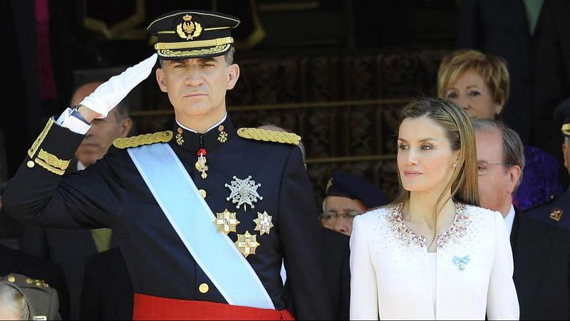 Los reyes y sus hijas celebrarn el dcimo aniversario del reinado de Felipe VI con varios actos en el Palacio Real