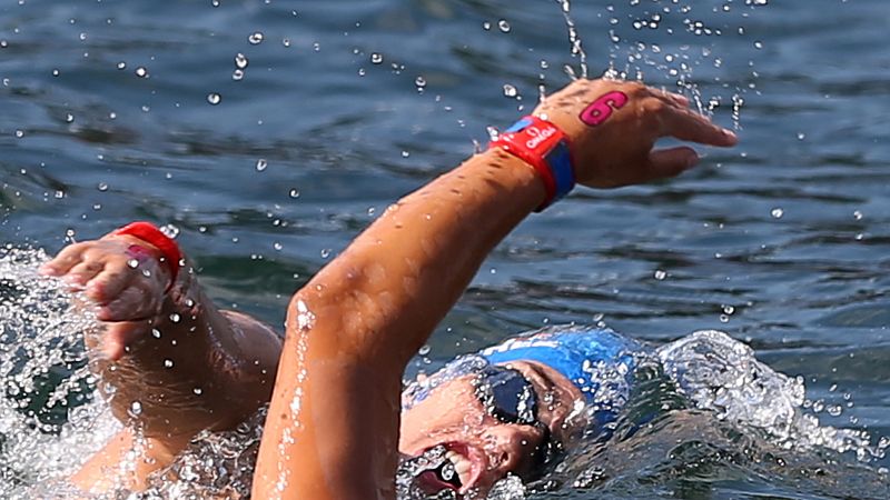 Candela Sánchez logra el bronce en los 25 kilómetros de aguas abiertas del Europeo de natación 2024