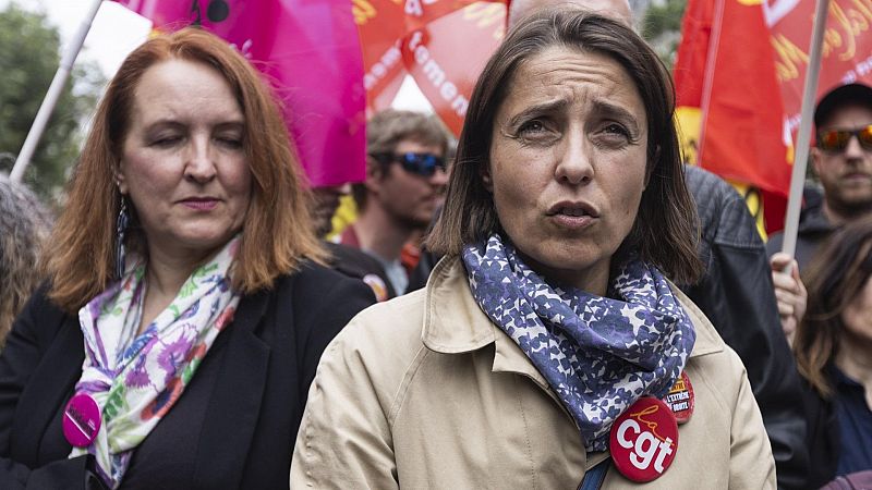 Miles de personas protestan en Francia contra la extrema derecha mientras la izquierda ofrece una imagen de unidad