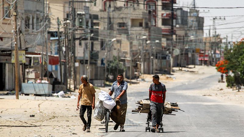 Israel promete facilitar la entrada de ayuda humanitaria en Gaza mientras la tensión aleja una tregua