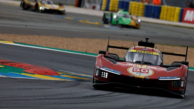 El espaol Miguel Molina y Ferrari triunfan en las 24 Horas de Le Mans