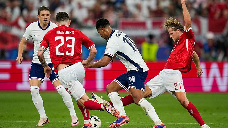 Dinamarca - Inglaterra: Hora y dónde ver en TV gratis el partido del Grupo C de la Eurocopa 2024