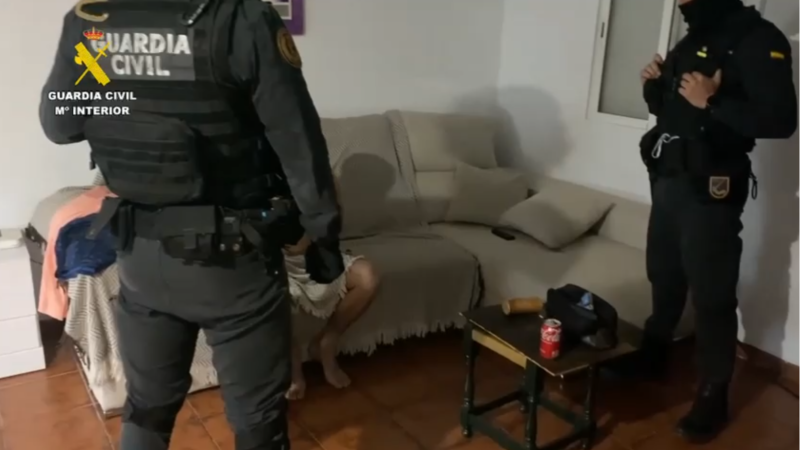 Desmantelan una banda criminal que construía zulos en casas para cultivar marihuana en Málaga