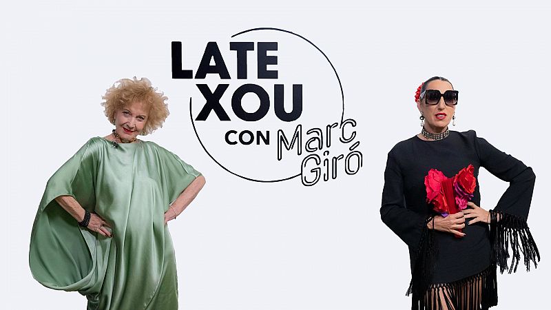 Rossy de Palma y Marisa Paredes, en 'Late Xou con Marc Giró'