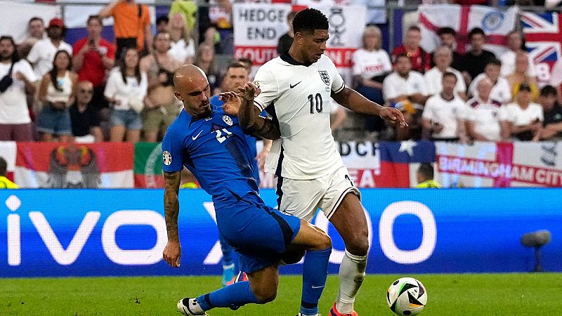 Inglaterra- Eslovenia: Hora y dónde ver en TV gratis el partido del Grupo C de la Eurocopa 2024