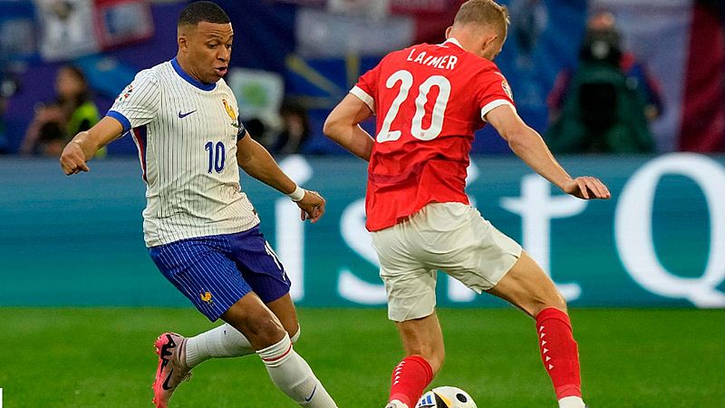 Eurocopa 2024: Austria-Francia, lo más visto del lunes con más de 3,3 millones y 26,5% de cuota en La 1