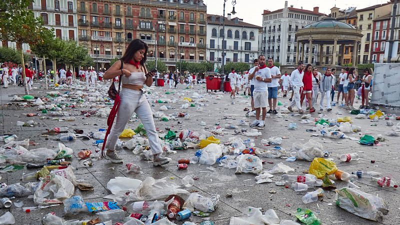 La plaza de los Fueros se cerrará al público durante algunos eventos de Sanfermines 2024