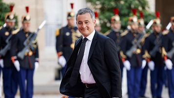 El ministro de Interior de Francia, Gerald Darmanin. Ludovic Marin / AFP