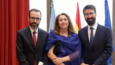 Los periodistas de RTVE igo Picabea y Sylvia Fernndez de Bobadilla, reconocidos con el Premio 'Salvador de Madariaga'