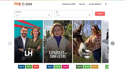 TVE dedica ms de la mitad de su tiempo a asuntos de la Agenda 2030, segn un estudio de 18.000 horas de programas