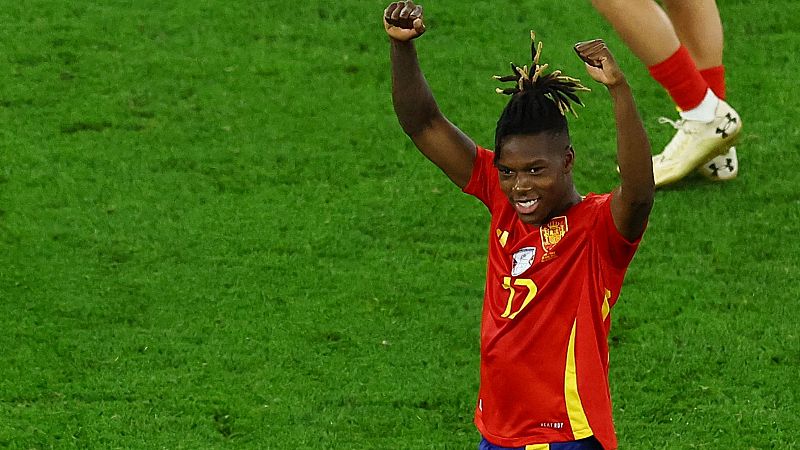 España 1-0 Italia: Nico Williams, el 'MVP' y sus "ganas de hacer algo grande" en la Eurocopa