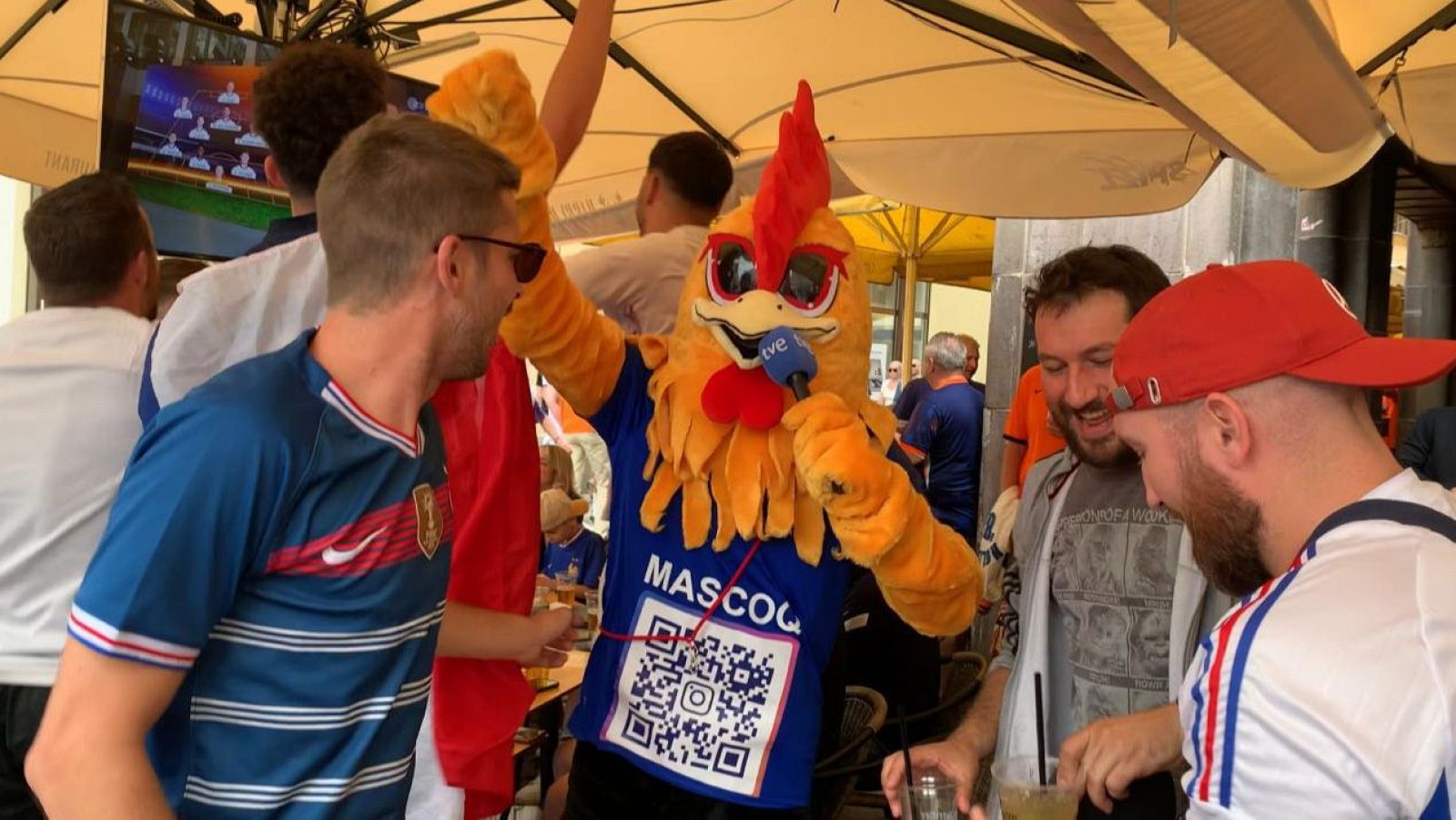 Países Bajos y Francia "se conocen" en una esquina de Leipzig - Eurocopa | Ver