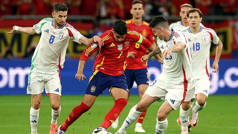 La victoria de España ante Italia en la Eurocopa, lo más visto de la temporada con más de 8,5 millones (56,4%)