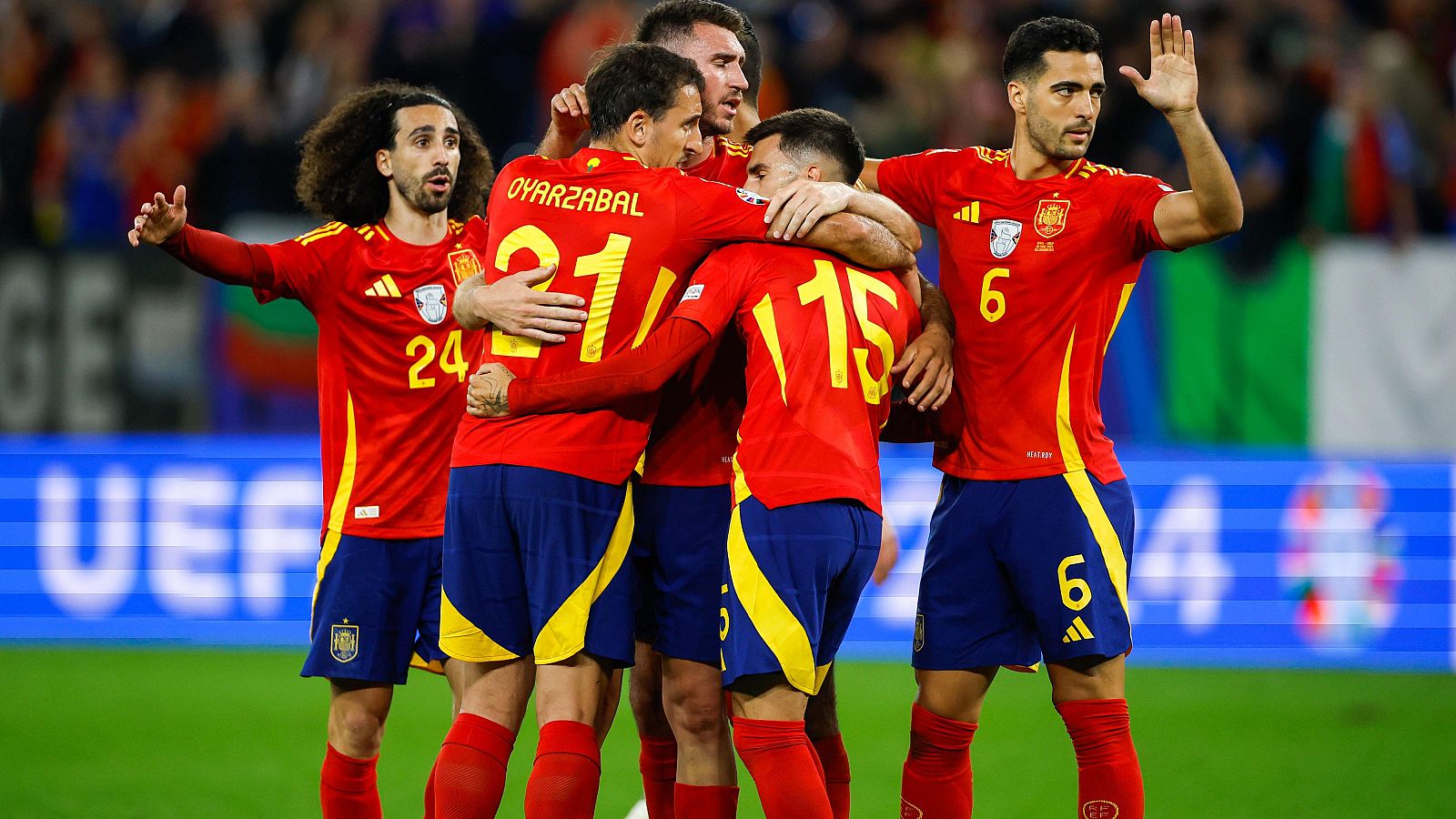 Recital de España ante Italia en la Eurocopa para alcanzar los octavos de final