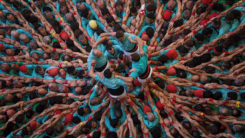 Rècord de castells el 2023: més de 10.600 construccions i la recuperació dels castellers