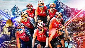 El equipo Ineos Grenadier presenta su equipo para el Tour de Francia 2024.
