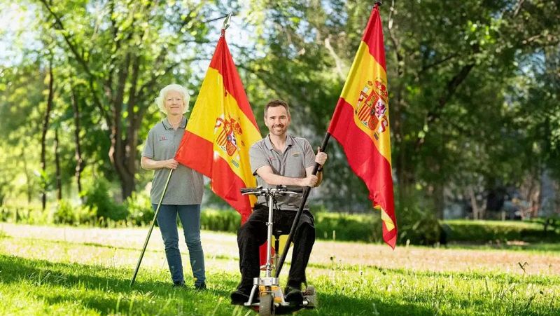 Marta Arce y Álvaro Valera, abanderados españoles en los Juegos Paralímpicos de París