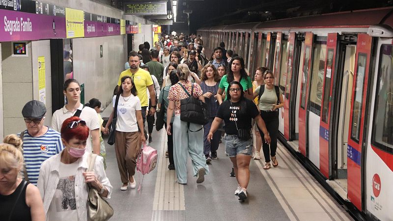 Talls a l'L2 i l'L5 del metro de Barcelona per les obres de millora de la xarxa