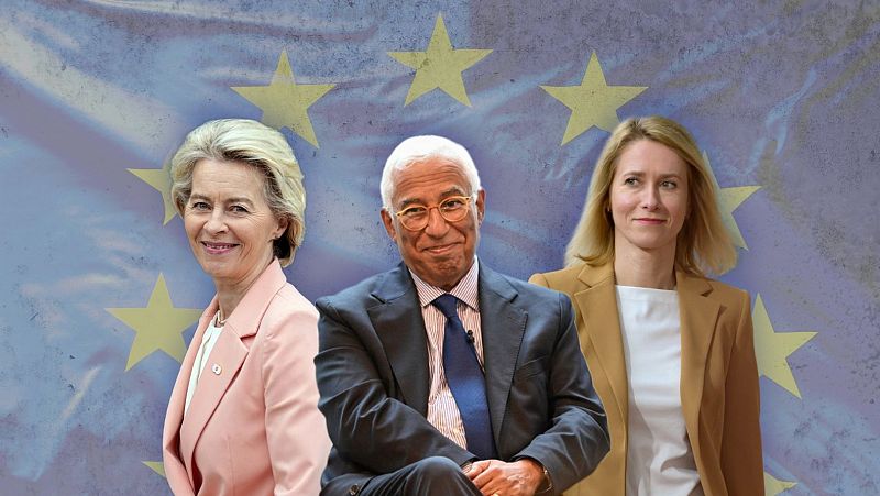 Los negociadores acuerdan el reparto de altos cargos de la UE para Von der Leyen, Costa y Kallas