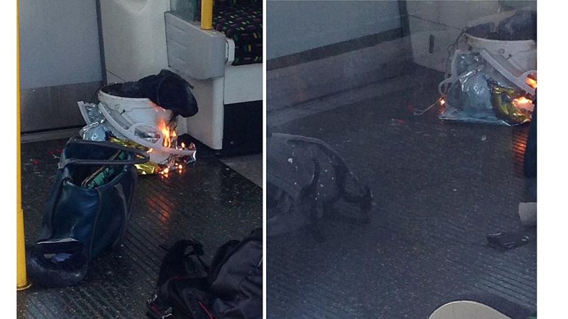 Un atentado con un artefacto casero en el metro de Londres deja al menos 29 heridos