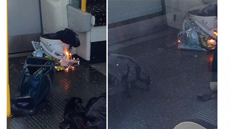 Un atentado con un artefacto casero en el metro de Londres deja al menos 29 heridos