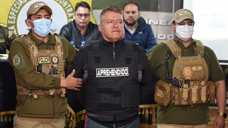 Capturan al jefe militar que lideró el "intento de golpe de Estado" en Bolivia