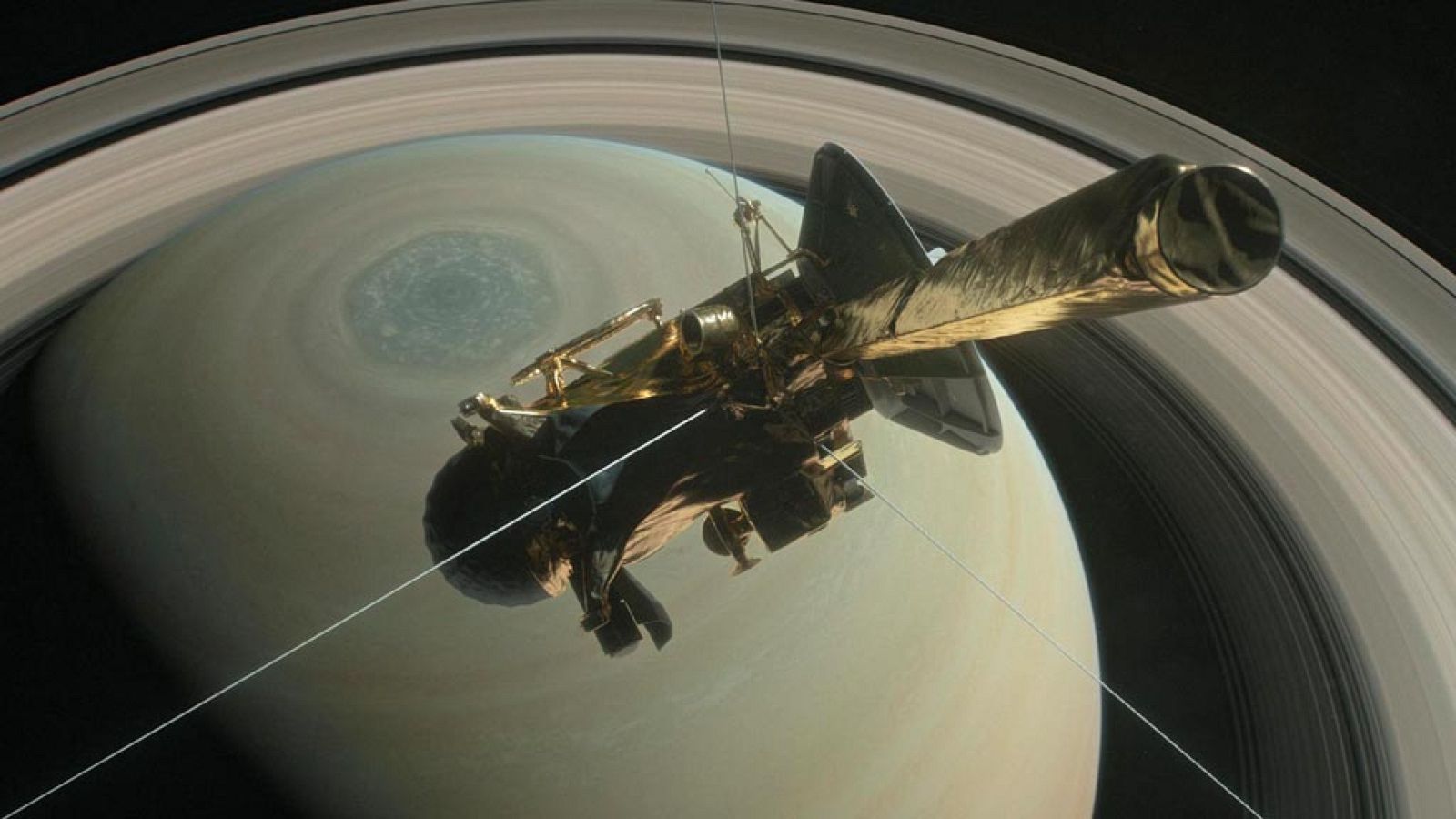 Cassini concluye su misión en Saturno tras 20 años - Informativo 24h | Ver