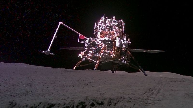 La misin china Chang'e 6 volvi a la Tierra con casi 2 kilos de muestras de la cara oculta de la Luna